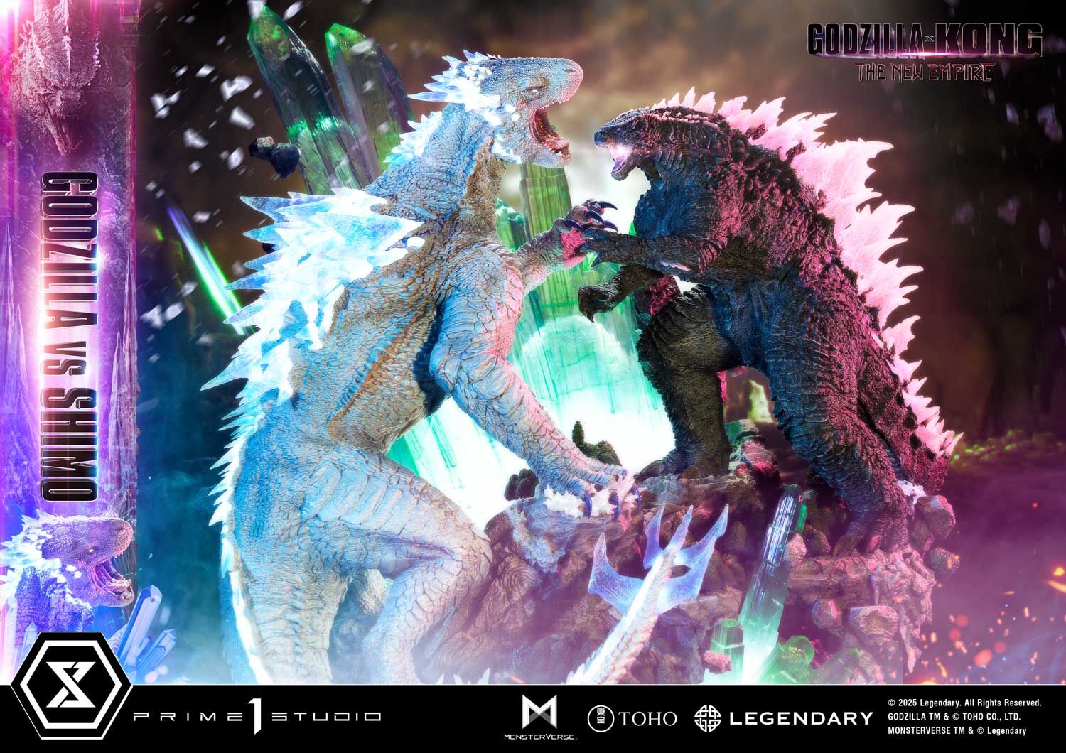 Godzilla x Kong: The New Empire - Gojira Evolved - Shimo - Ultimate Diorama Masterline (UDMGXK-01S) - Bonus Version (Prime 1 Studio) photo 98