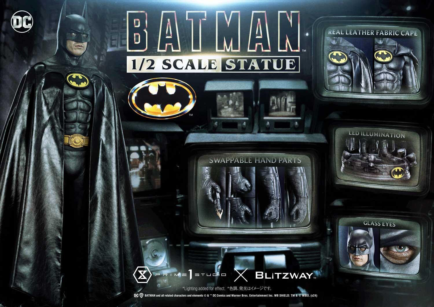 Batman (1989) - Batman - High Definition Museum Masterline Series (HDMMDC-08) - 1/2 (Blitzway, Prime 1 Studio) photo 15