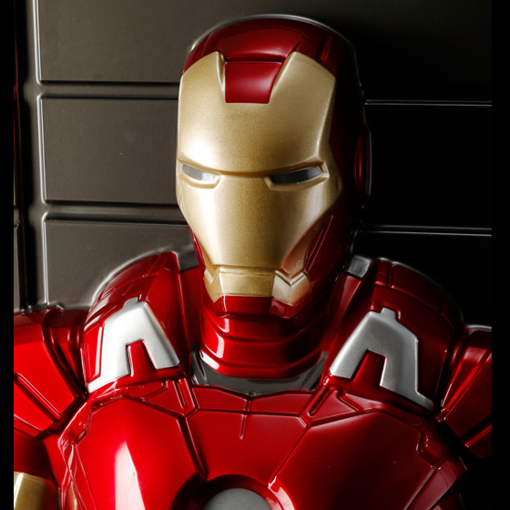The Avengers - Iron Man Mark VII - 3D Wall Figure - 1/1 (Bandai) photo 5