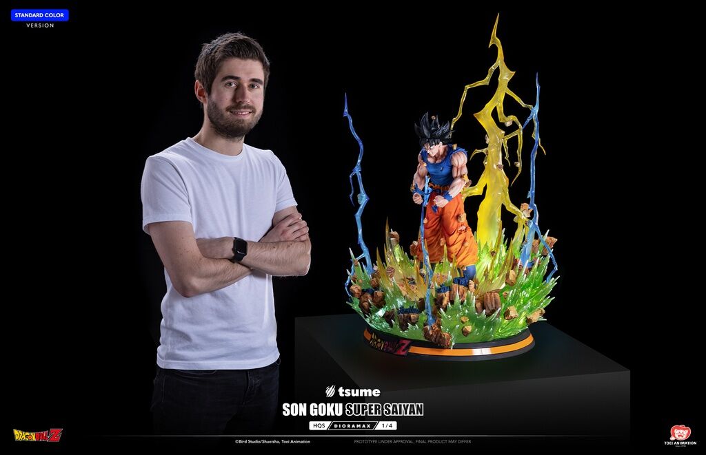 Dragon Ball Z - Son Goku - HQS Dioramax - 1/4 - Standard Color (Tsume) photo 3