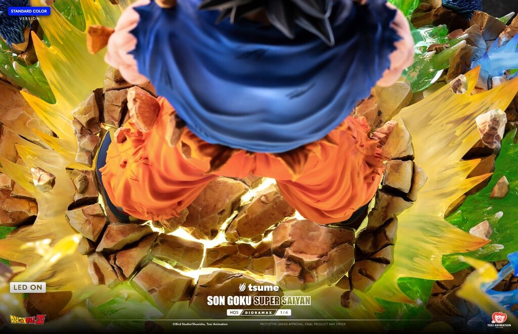 Dragon Ball Z - Son Goku - HQS Dioramax - 1/4 - Standard Color (Tsume) photo 9