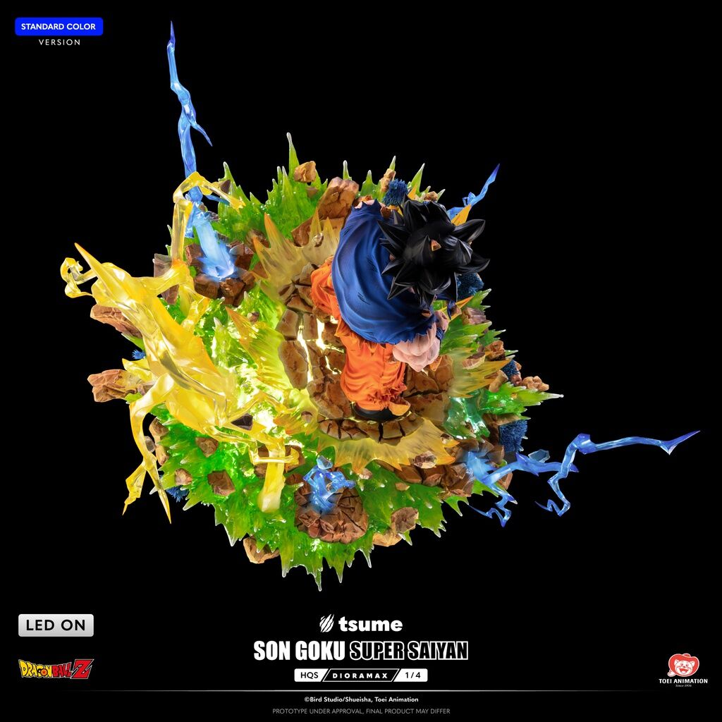 Dragon Ball Z - Son Goku - HQS Dioramax - 1/4 - Standard Color (Tsume) photo 10