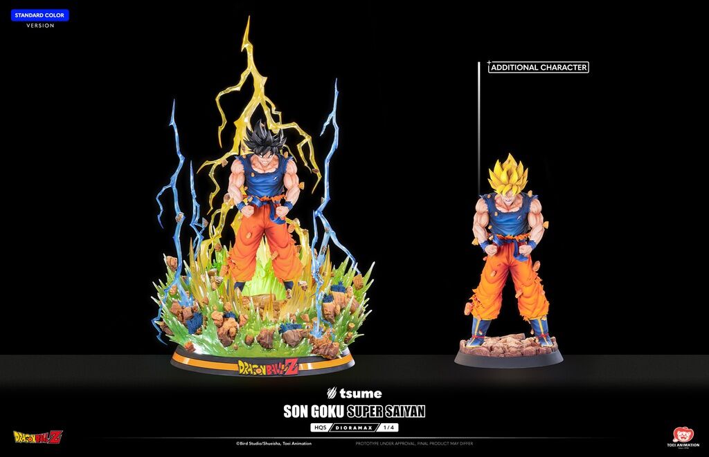 Dragon Ball Z - Son Goku - HQS Dioramax - 1/4 - Standard Color (Tsume) photo 13