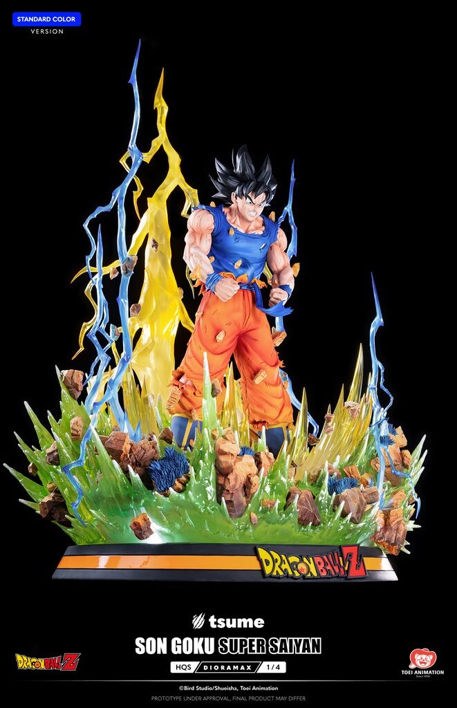 Dragon Ball Z - Son Goku - HQS Dioramax - 1/4 - Standard Color (Tsume) photo 19