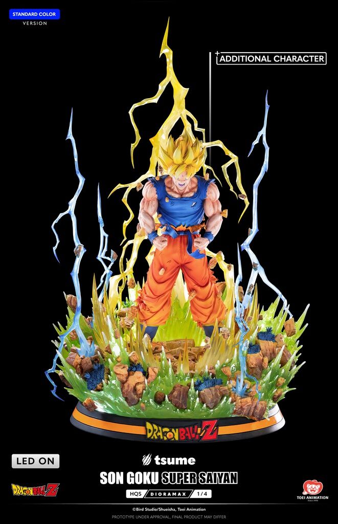 Dragon Ball Z - Son Goku - HQS Dioramax - 1/4 - Standard Color (Tsume) photo 21