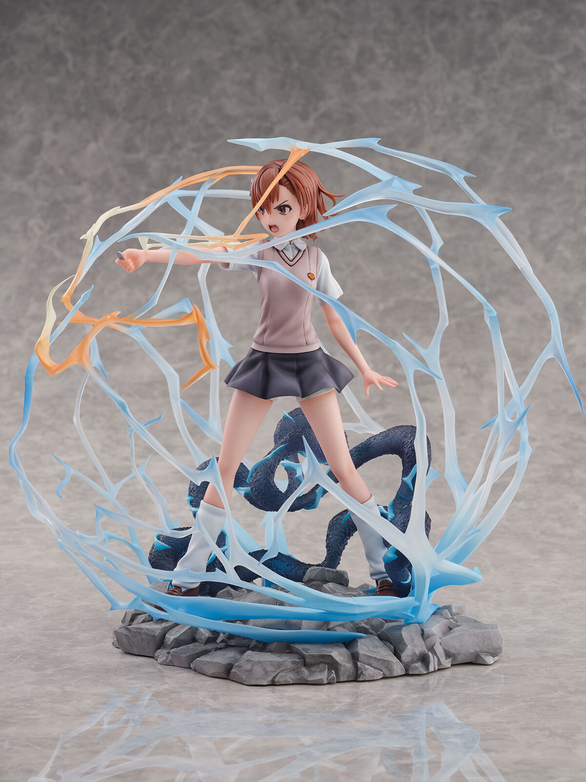 To Aru Kagaku no Railgun T - Misaka Mikoto - Shibuya Scramble Figure - 1/7 (CyberZ, eStream)