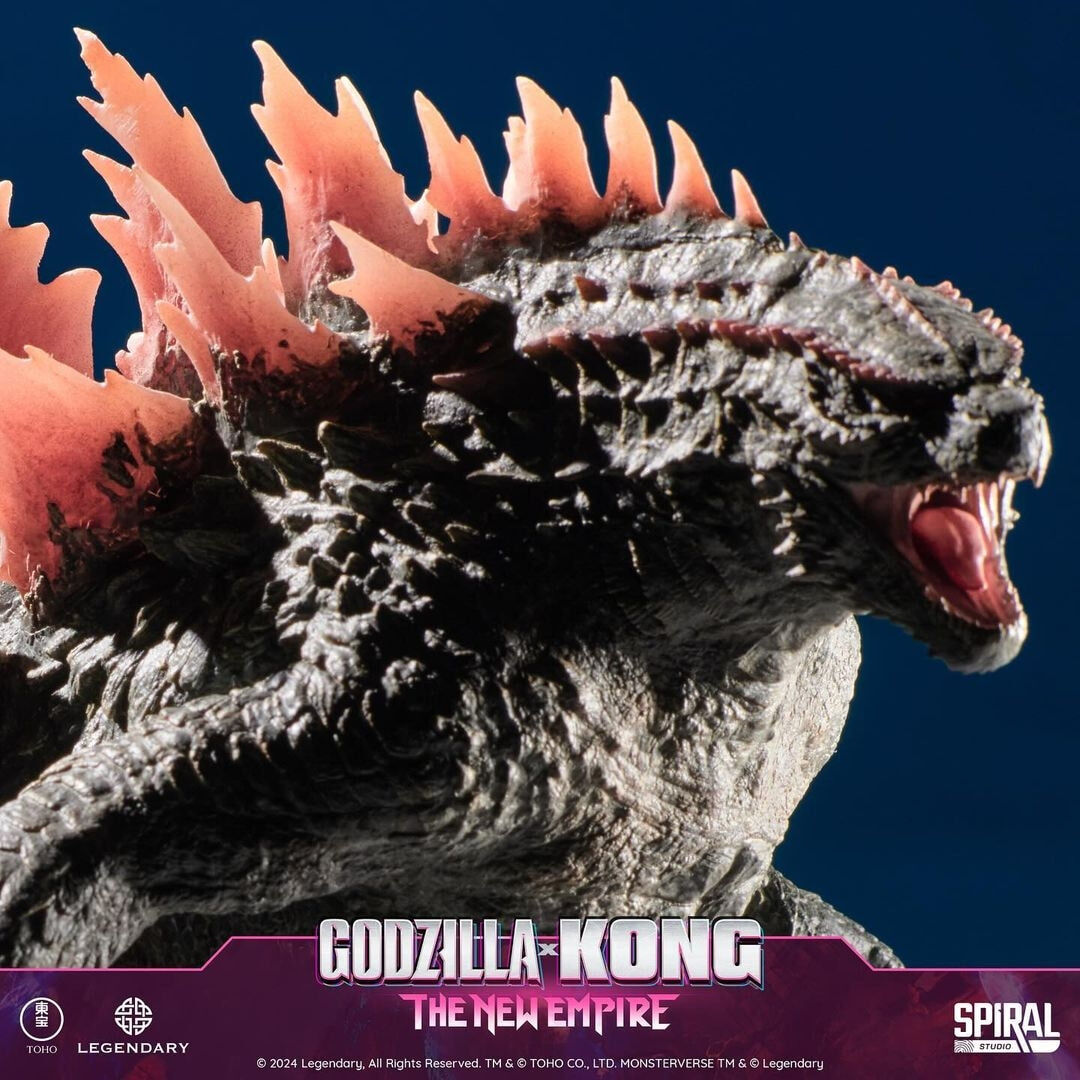 Godzilla x Kong: The New Empire - Gojira Evolved - Hall of Fame Series  (HOF-GXKGZ001) - 2024 (Spiral Studio)