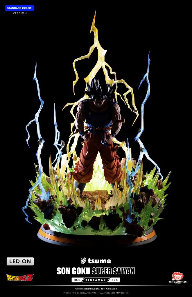 Dragon Ball Z - Son Goku SSJ - HQS Dioramax - 1/4 - Standard Color (Tsume) photo 5