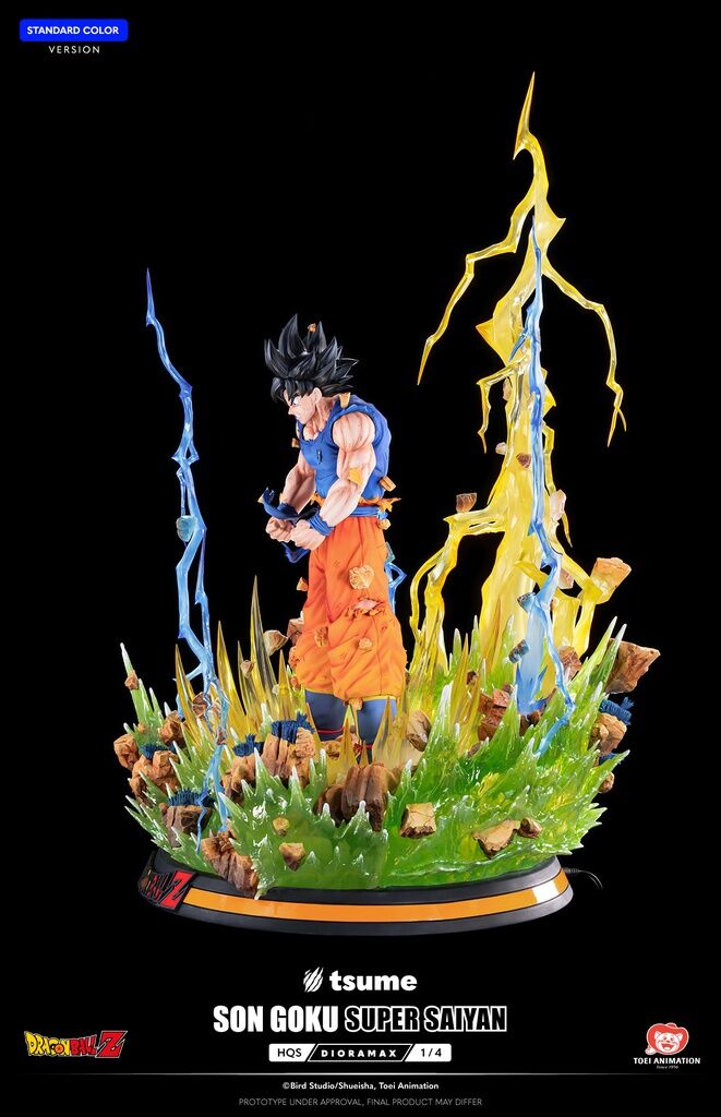 Dragon Ball Z - Son Goku SSJ - HQS Dioramax - 1/4 - Standard Color (Tsume) photo 12