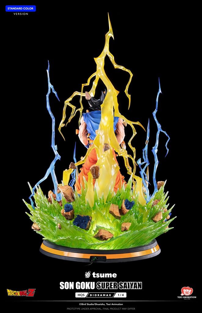 Dragon Ball Z - Son Goku SSJ - HQS Dioramax - 1/4 - Standard Color (Tsume) photo 14