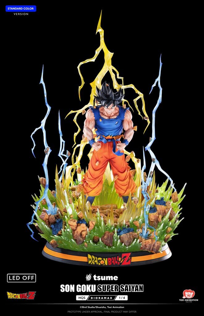 Dragon Ball Z - Son Goku SSJ - HQS Dioramax - 1/4 - Standard Color (Tsume) photo 22