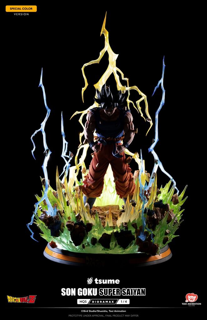 Dragon Ball Z - Son Goku - HQS Dioramax - 1/4 - Special Color (Tsume) photo 3