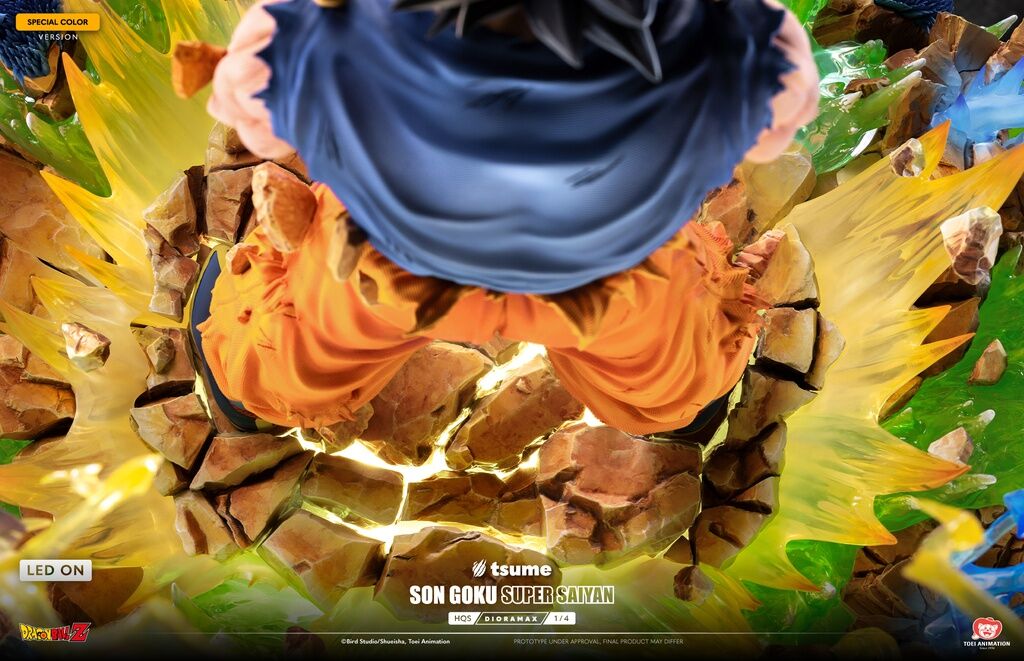 Dragon Ball Z - Son Goku - HQS Dioramax - 1/4 - Special Color (Tsume) photo 7