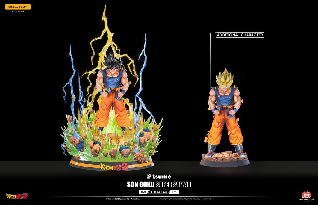 Dragon Ball Z - Son Goku - HQS Dioramax - 1/4 - Special Color (Tsume) photo 12