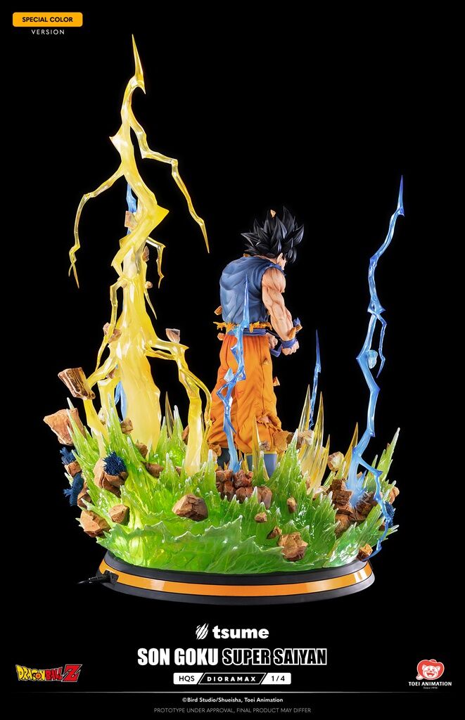 Dragon Ball Z - Son Goku - HQS Dioramax - 1/4 - Special Color (Tsume) photo 14