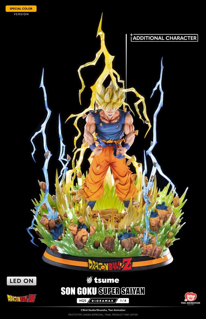 Dragon Ball Z - Son Goku - HQS Dioramax - 1/4 - Special Color (Tsume) photo 21