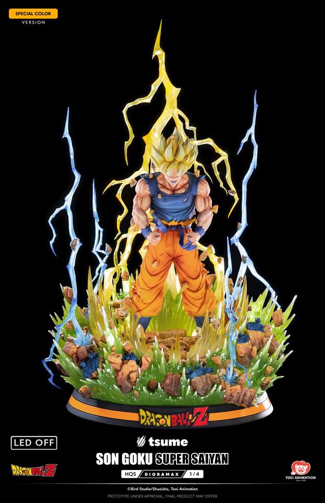 Dragon Ball Z - Son Goku - HQS Dioramax - 1/4 - Special Color (Tsume) photo 22