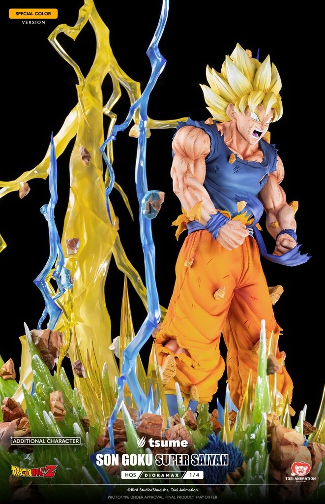Dragon Ball Z - Son Goku SSJ - HQS Dioramax - 1/4 - Special Color (Tsume) photo 6