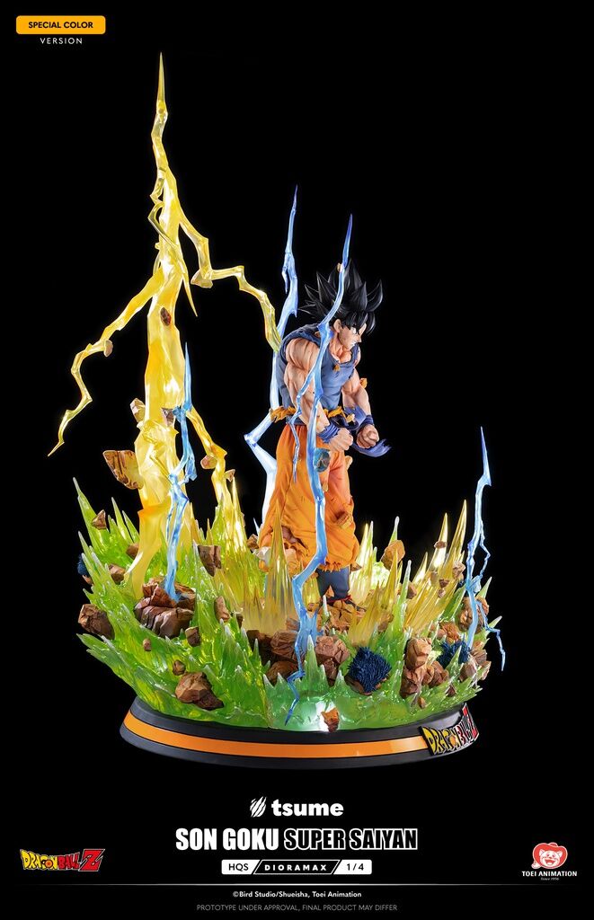 Dragon Ball Z - Son Goku SSJ - HQS Dioramax - 1/4 - Special Color (Tsume) photo 15