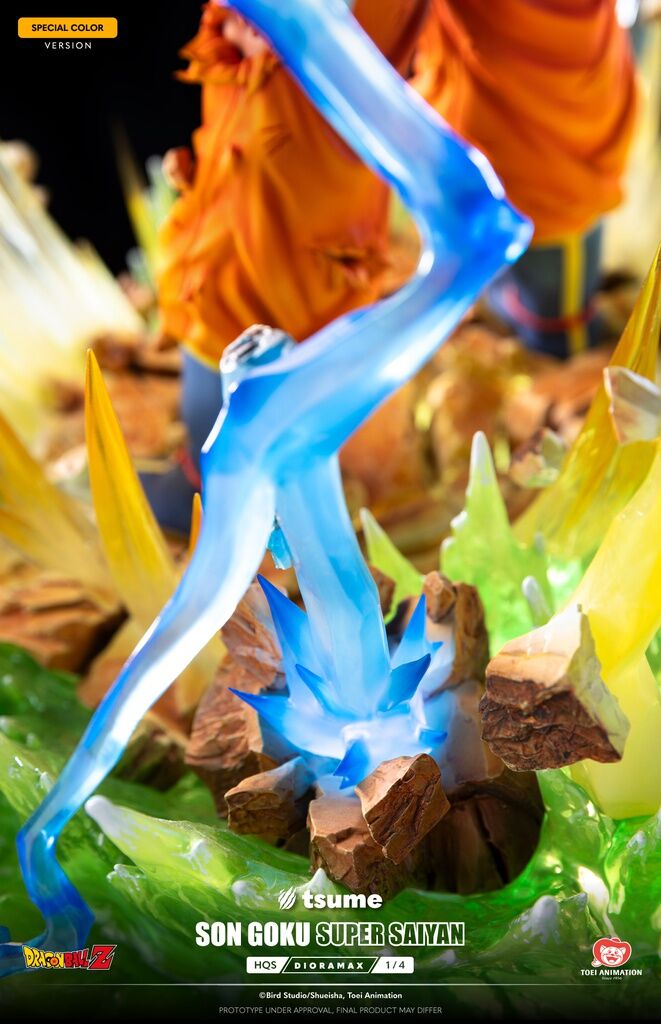 Dragon Ball Z - Son Goku SSJ - HQS Dioramax - 1/4 - Special Color (Tsume) photo 16