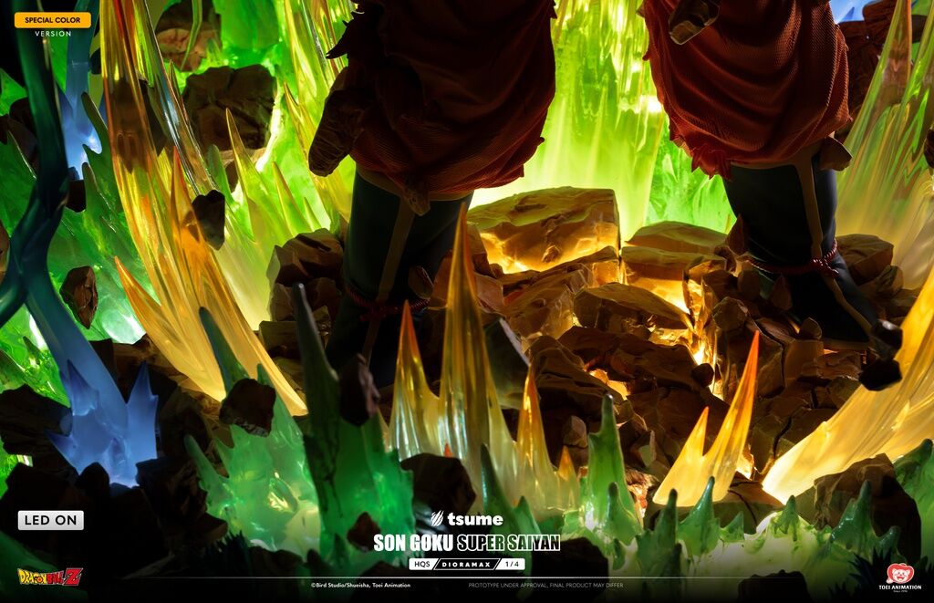 Dragon Ball Z - Son Goku SSJ - HQS Dioramax - 1/4 - Special Color (Tsume) photo 17
