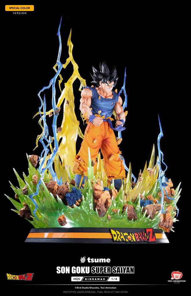 Dragon Ball Z - Son Goku SSJ - HQS Dioramax - 1/4 - Special Color (Tsume) photo 18
