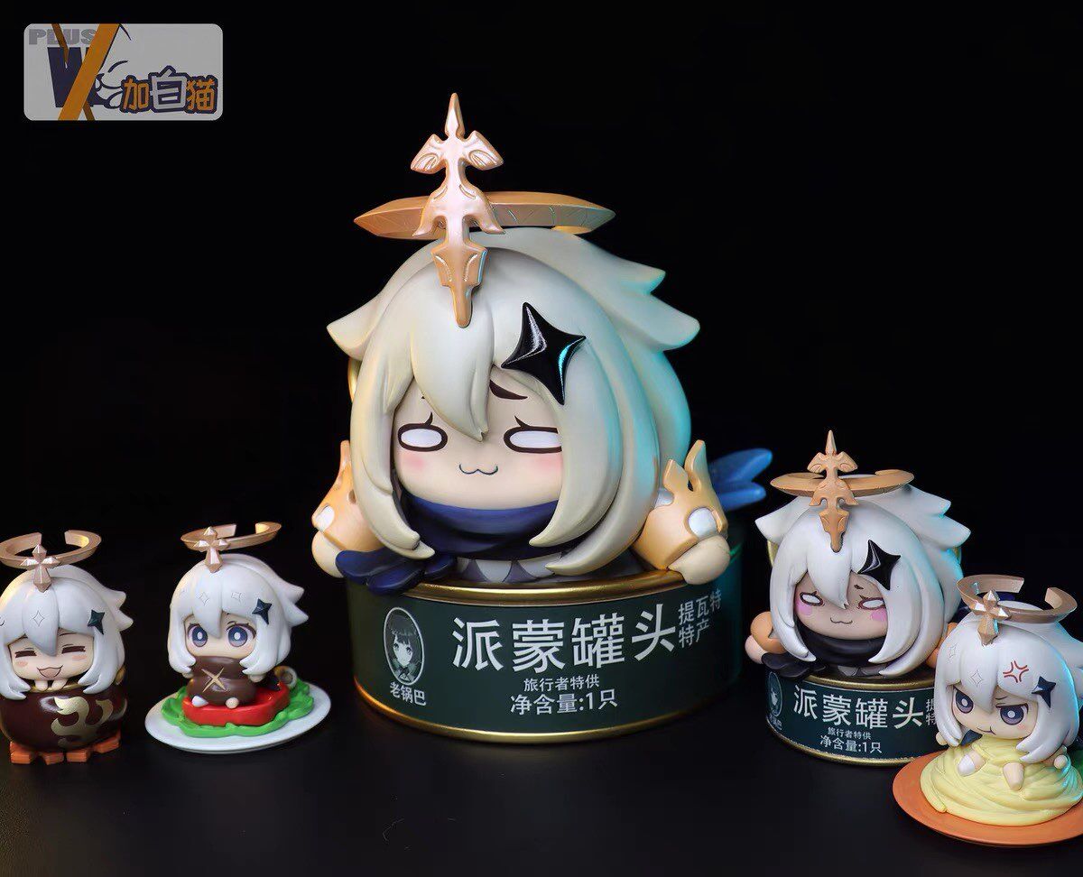 Genshin Impact - Paimon - Doujin Figure (Jia Bai Mao de Miao Miao Quan) photo 3