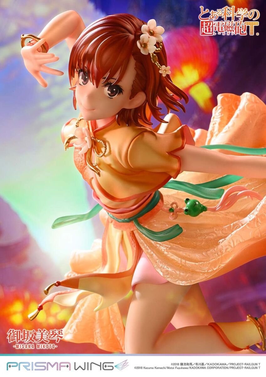 To Aru Kagaku no Railgun T - Misaka Mikoto - Prisma Wing  (PWRGNT-01PS) - 1/7 - Hanfu Ver., Bonus Version (Prime 1 Studio) photo 47