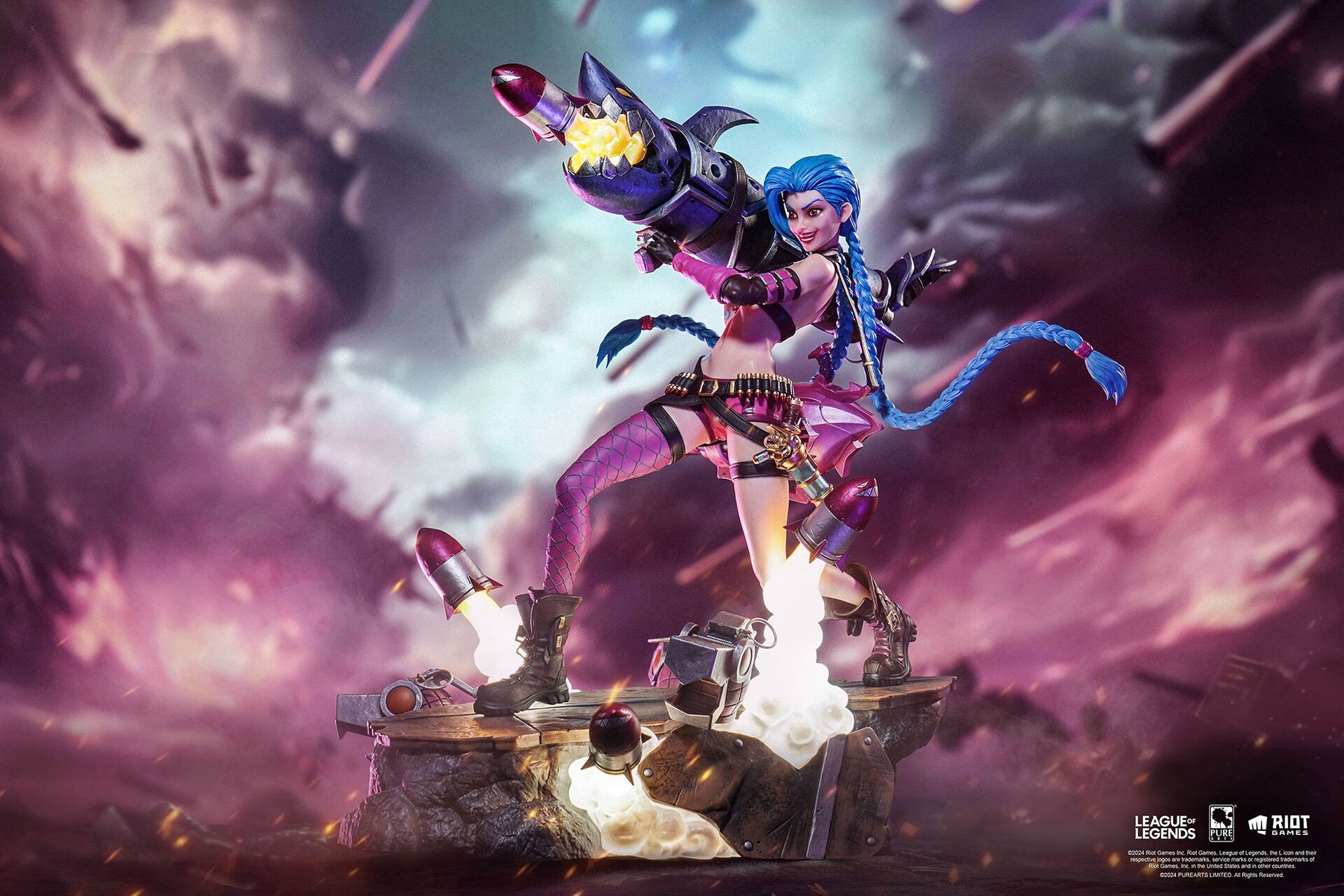 League of Legends - Jinx - 1/6 (Pure Arts) photo 2