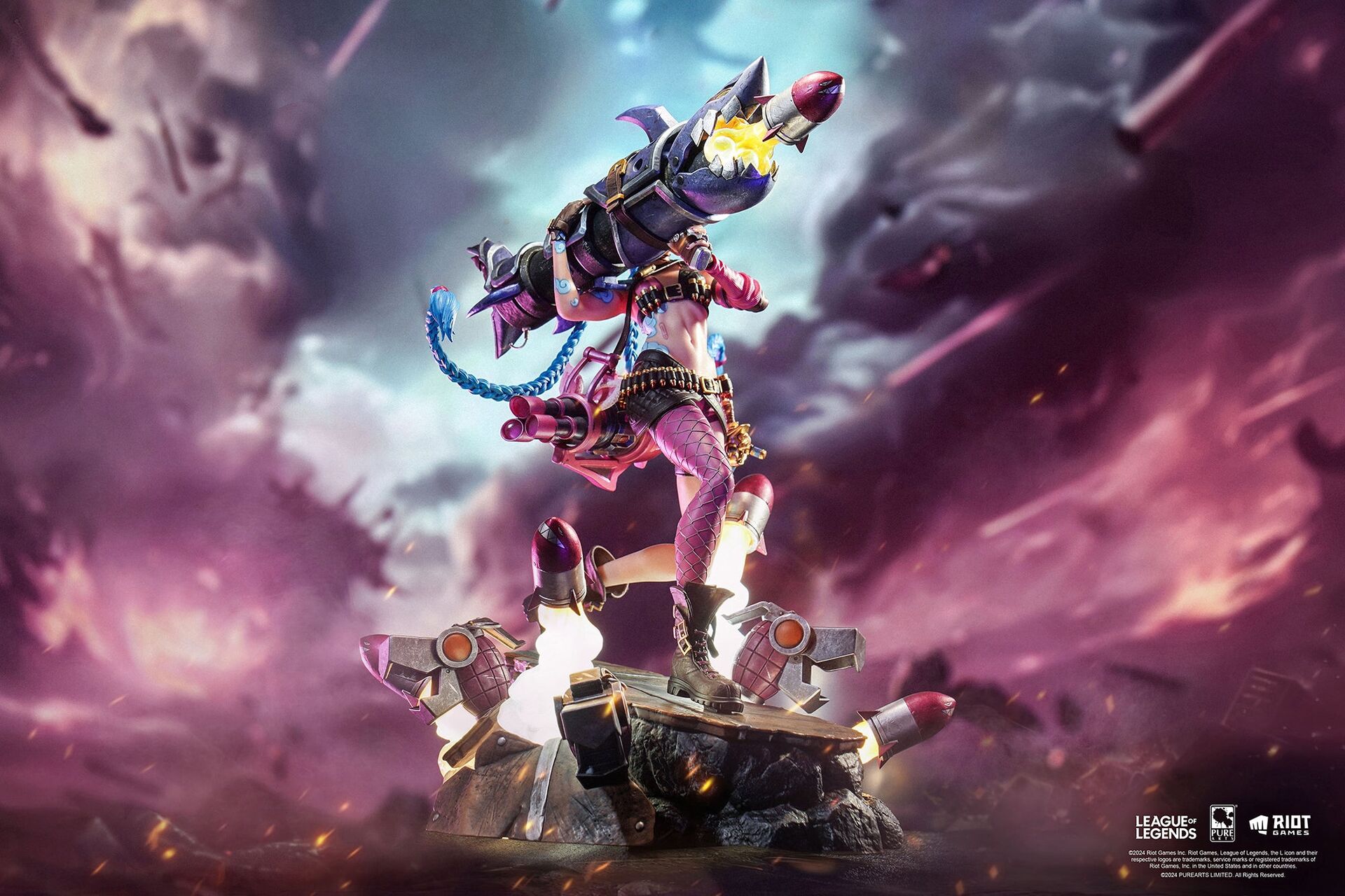 League of Legends - Jinx - 1/6 (Pure Arts) photo 14
