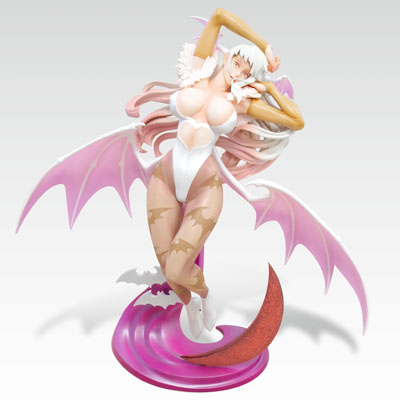 Vampire: The Night Warriors - Morrigan Aensland - Capcom Figure Builder Creator's Model - White Color. (Capcom) photo 6