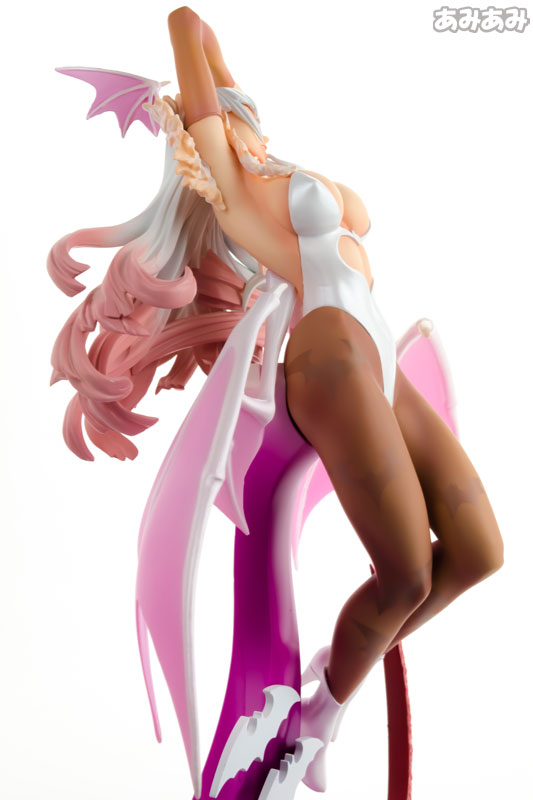 Vampire: The Night Warriors - Morrigan Aensland - Capcom Figure Builder Creator's Model - White Color. (Capcom) photo 9