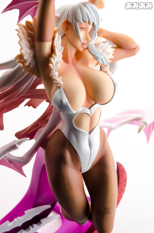 Vampire: The Night Warriors - Morrigan Aensland - Capcom Figure Builder Creator's Model - White Color. (Capcom) photo 10