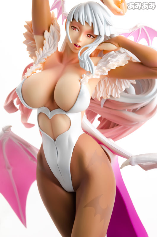Vampire: The Night Warriors - Morrigan Aensland - Capcom Figure Builder Creator's Model - White Color. (Capcom) photo 13