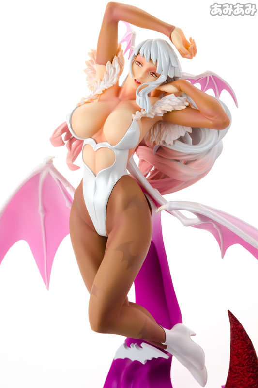 Vampire: The Night Warriors - Morrigan Aensland - Capcom Figure Builder Creator's Model - White Color. (Capcom) photo 17