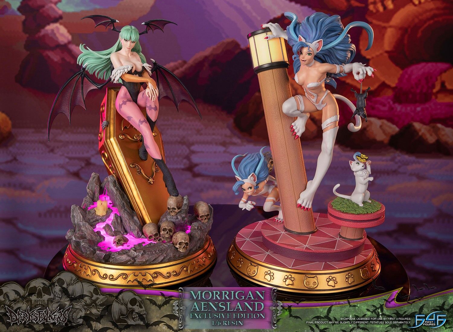 Vampire: The Night Warriors - Morrigan Aensland - 1/6 - Exclusive Edition (First 4 Figures) photo 2