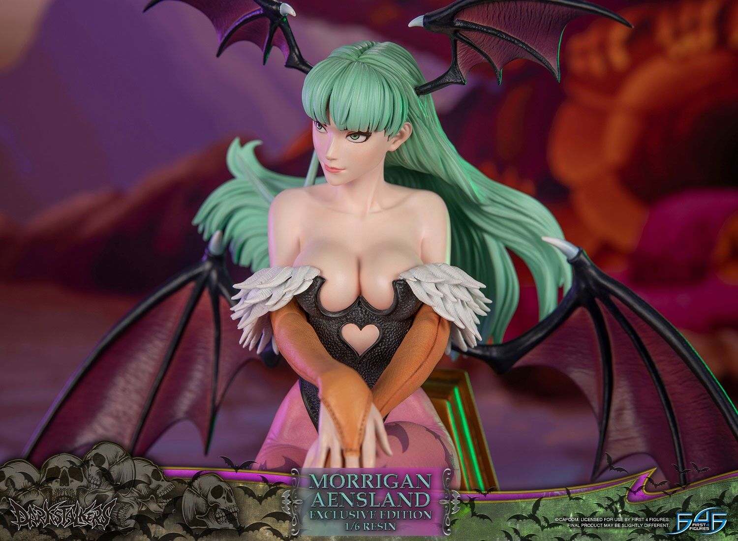 Vampire: The Night Warriors - Morrigan Aensland - 1/6 - Exclusive Edition (First 4 Figures) photo 3