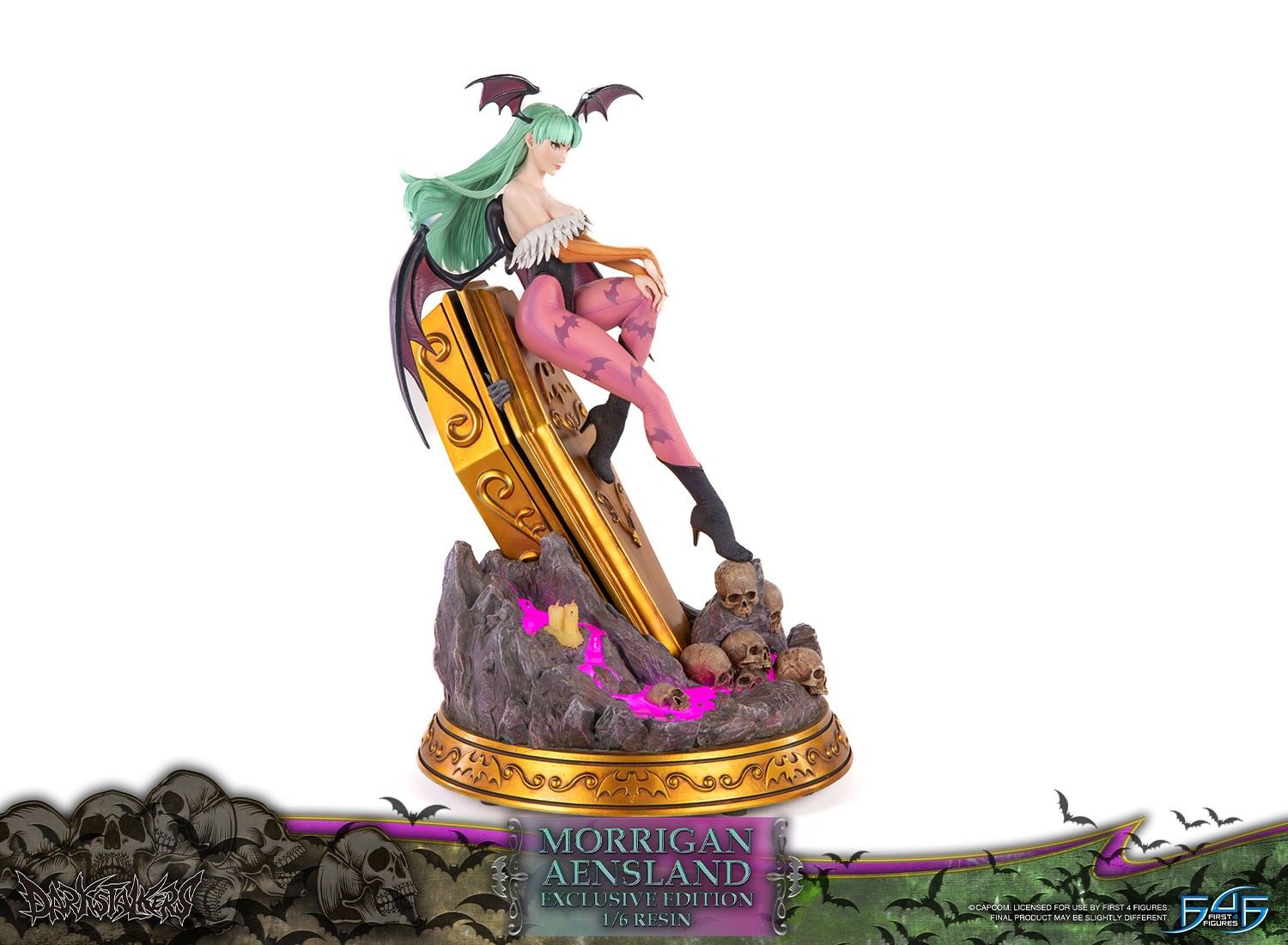 Vampire: The Night Warriors - Morrigan Aensland - 1/6 - Exclusive Edition (First 4 Figures) photo 4