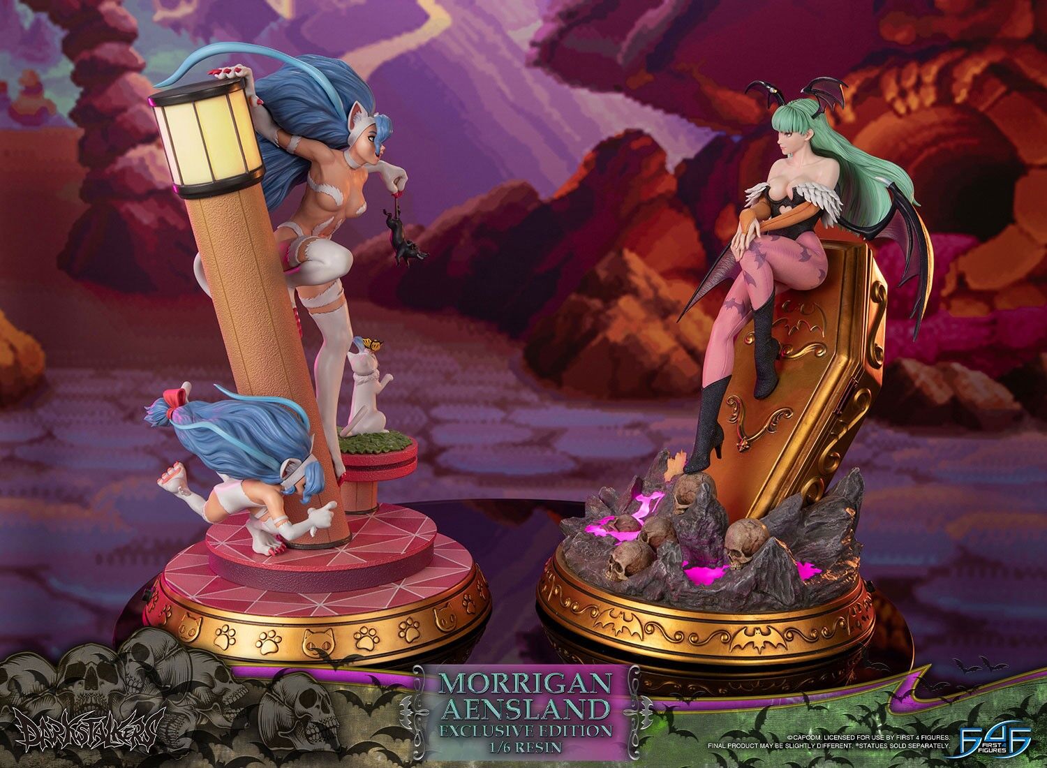 Vampire: The Night Warriors - Morrigan Aensland - 1/6 - Exclusive Edition (First 4 Figures) photo 7