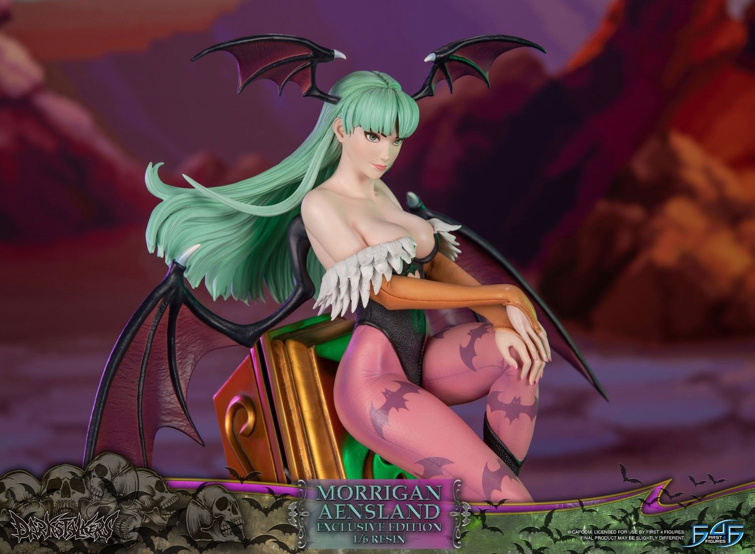 Vampire: The Night Warriors - Morrigan Aensland - 1/6 - Exclusive Edition (First 4 Figures) photo 13