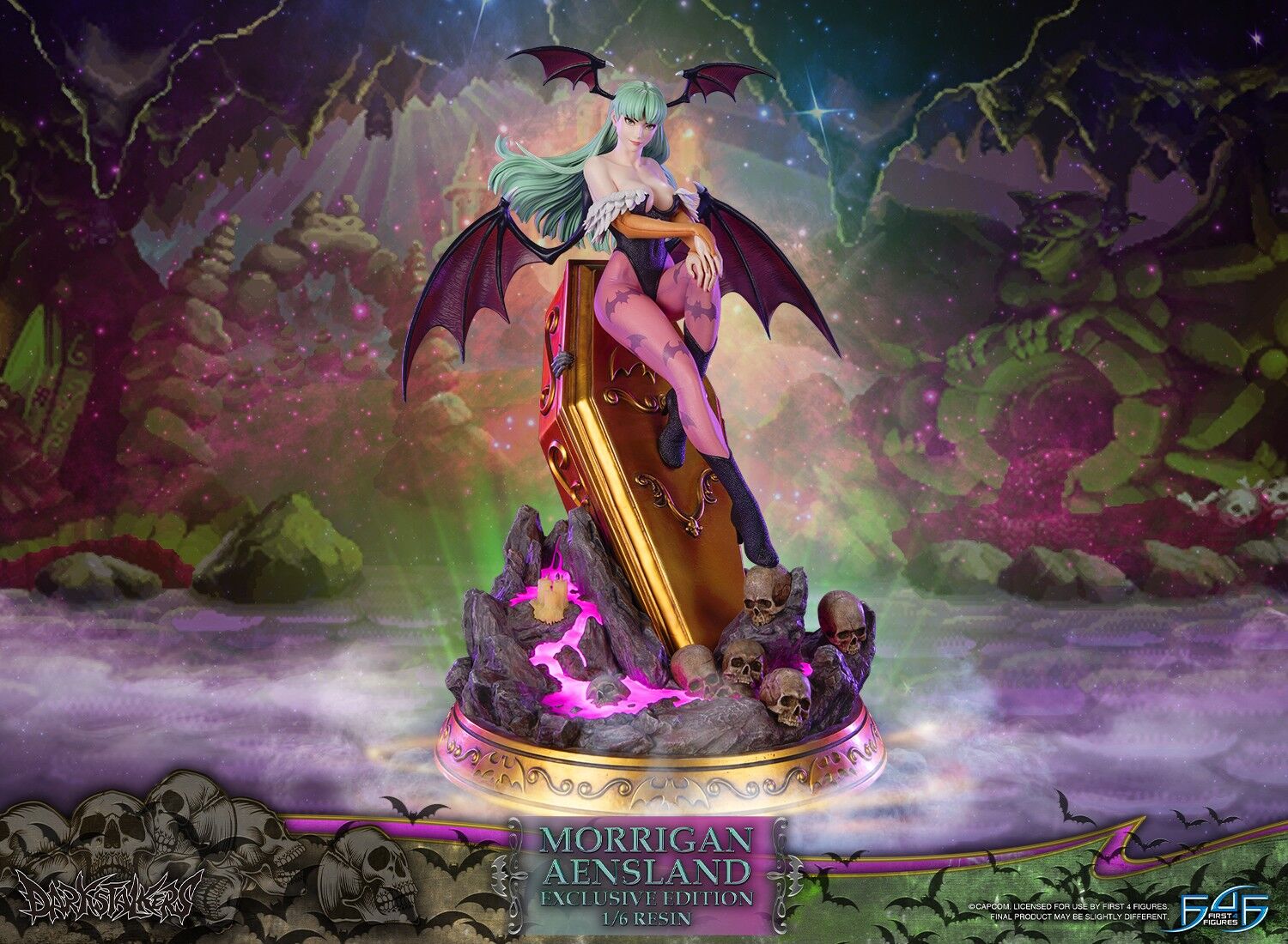 Vampire: The Night Warriors - Morrigan Aensland - 1/6 - Exclusive Edition (First 4 Figures) photo 16