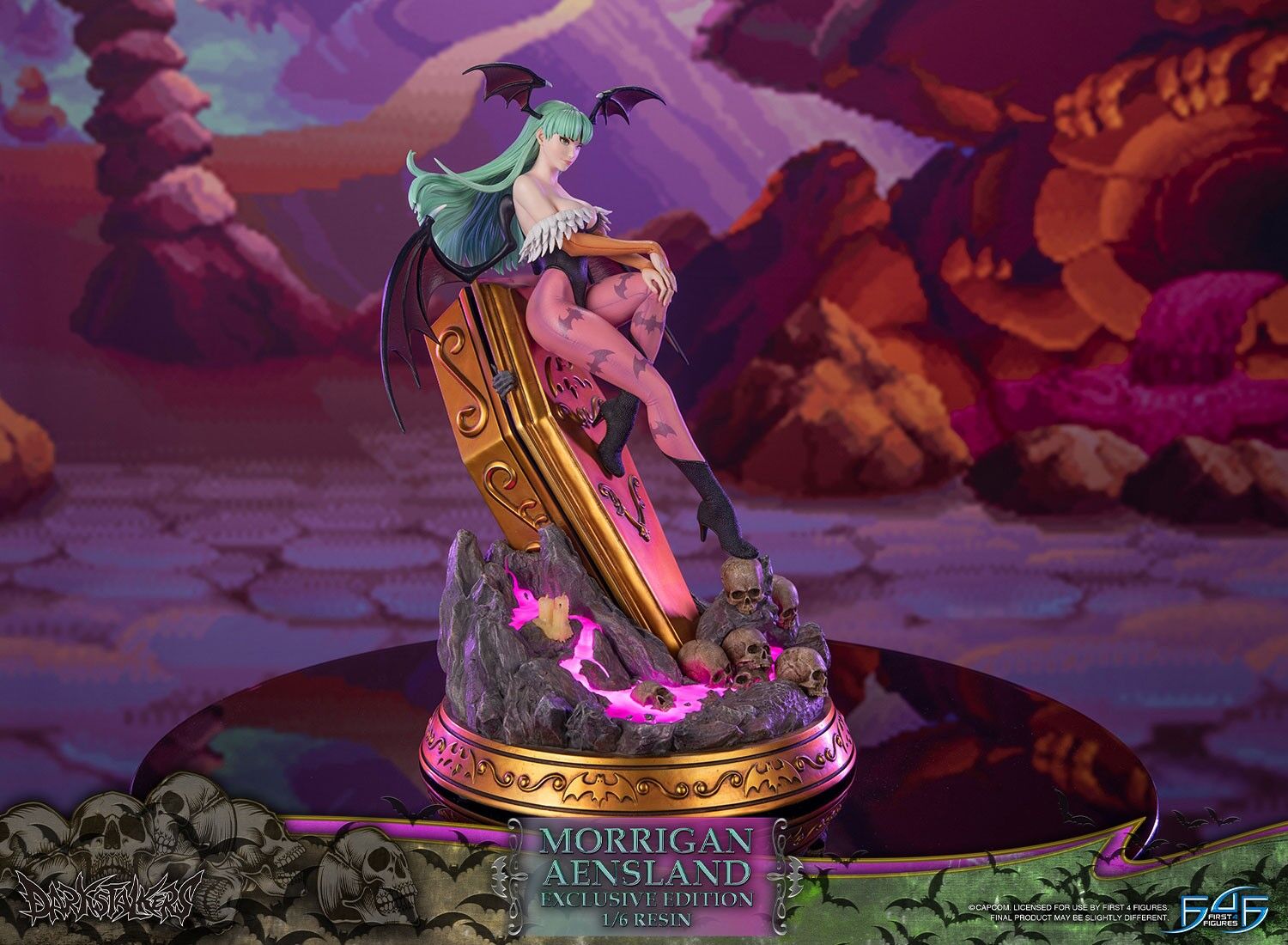Vampire: The Night Warriors - Morrigan Aensland - 1/6 - Exclusive Edition (First 4 Figures) photo 17