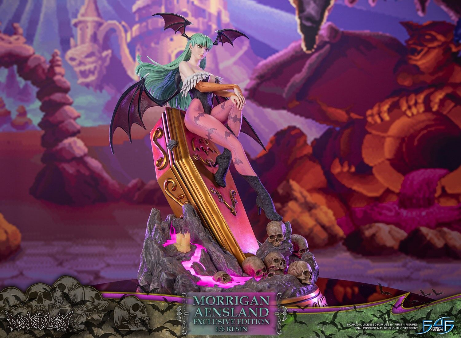 Vampire: The Night Warriors - Morrigan Aensland - 1/6 - Exclusive Edition (First 4 Figures) photo 22