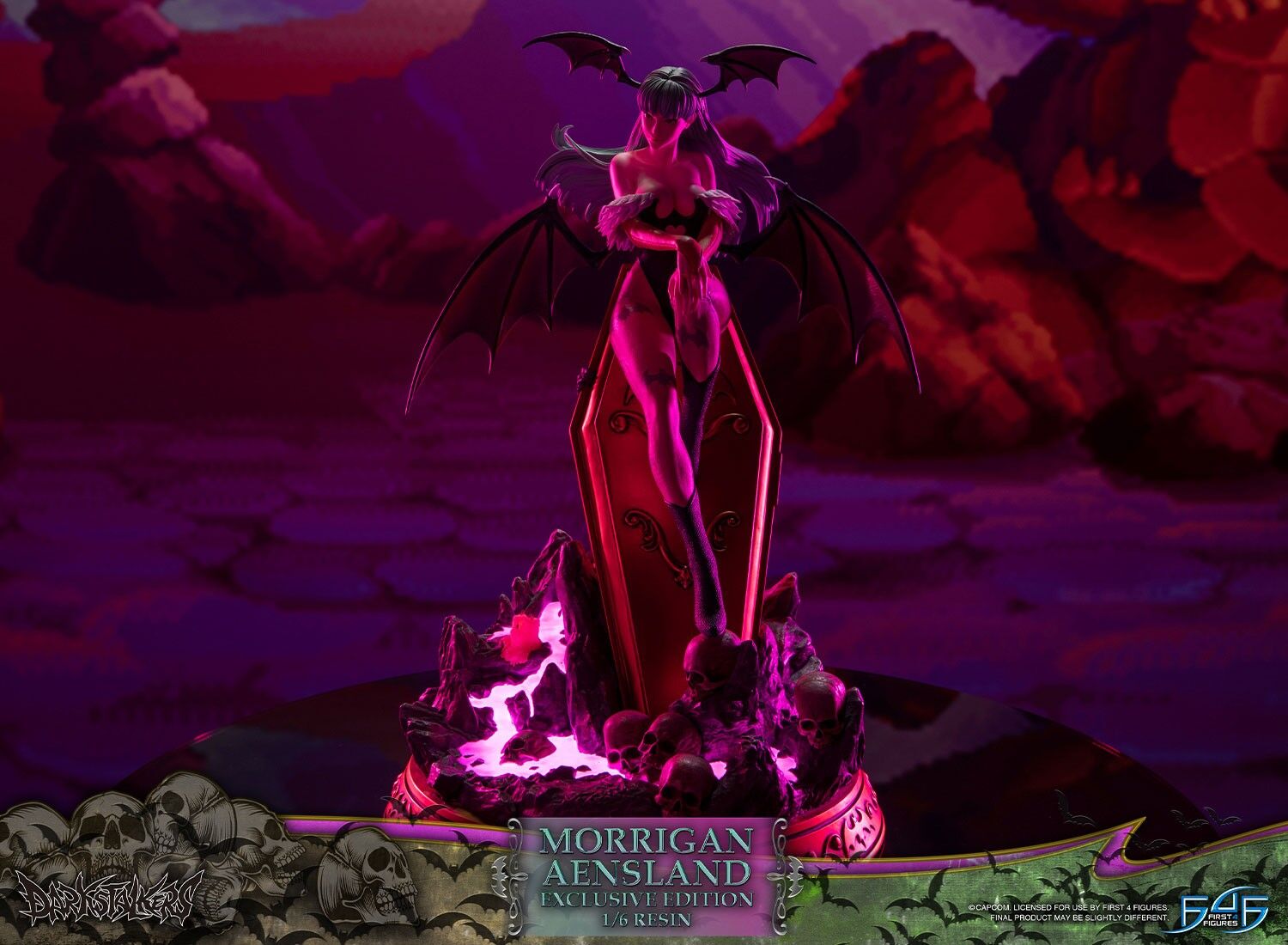 Vampire: The Night Warriors - Morrigan Aensland - 1/6 - Exclusive Edition (First 4 Figures) photo 30