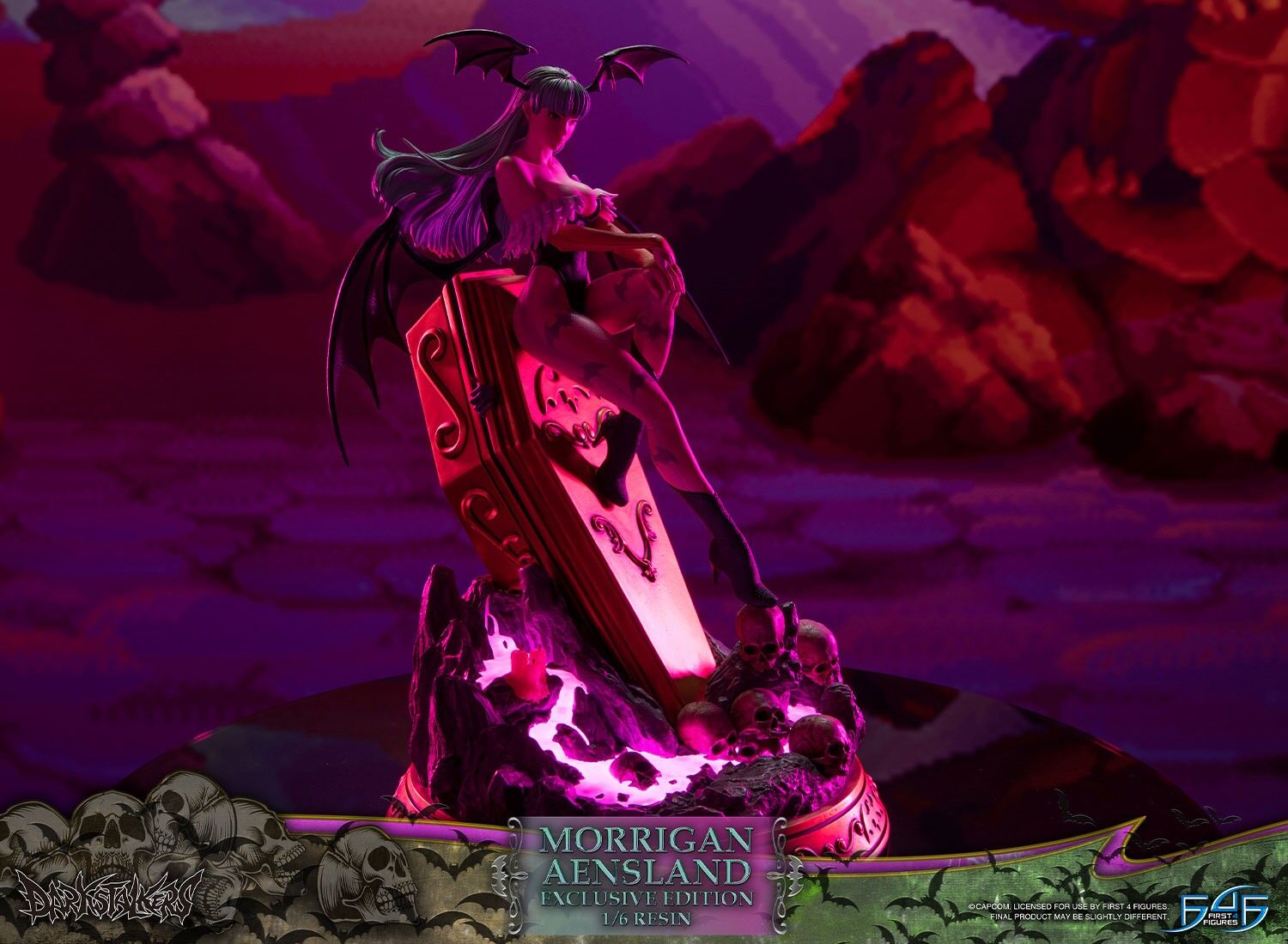 Vampire: The Night Warriors - Morrigan Aensland - 1/6 - Exclusive Edition (First 4 Figures) photo 31