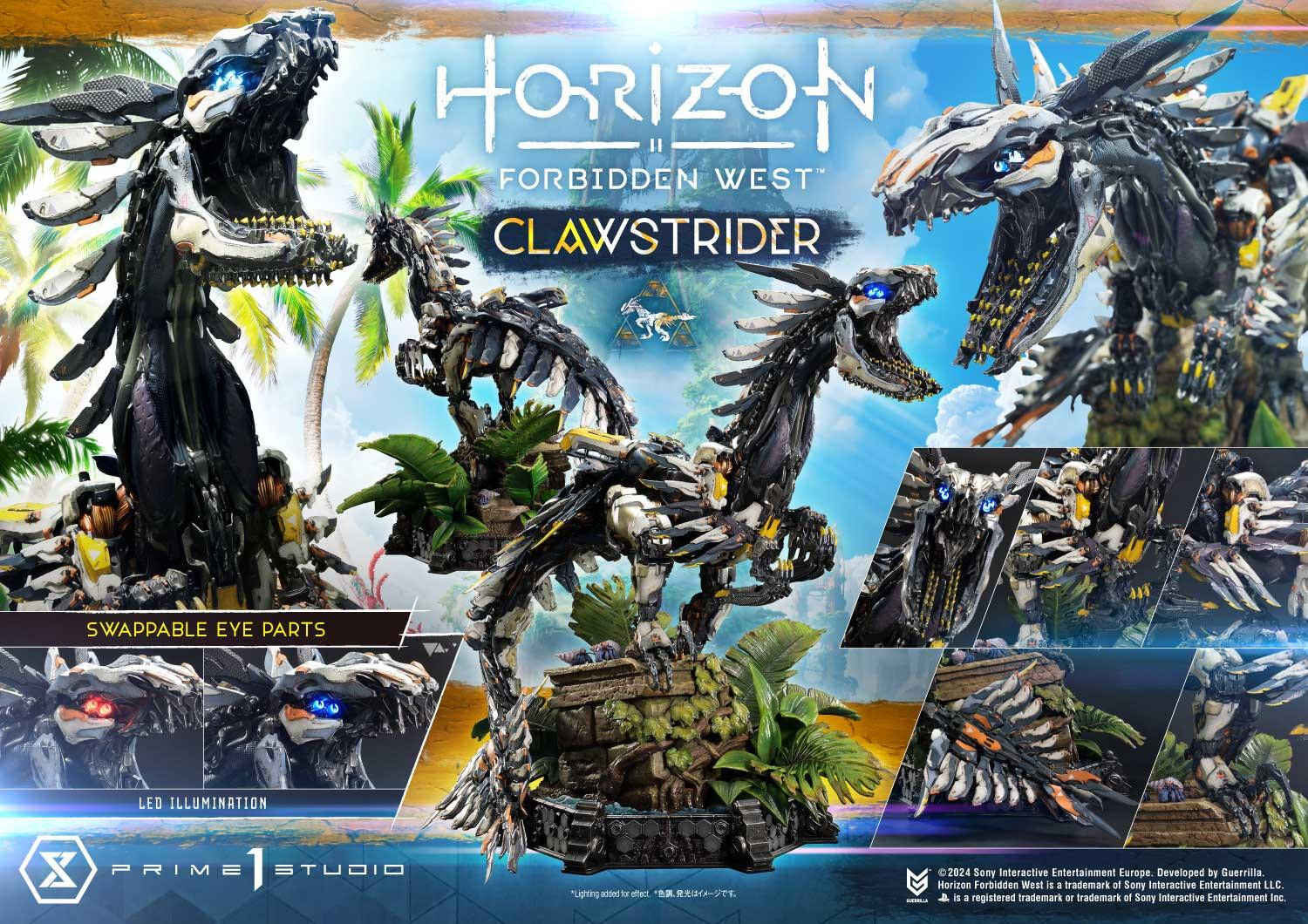 Horizon Forbidden West - Clawstrider - Ultimate Premium Masterline (UPMHFW-01S) - 1/4 - Bonus Version (Prime 1 Studio) photo 49
