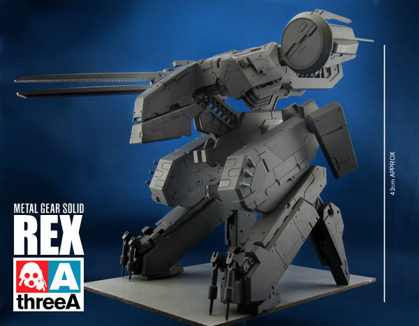 Metal Gear Solid - Metal Gear Rex - Solid Snake - 1/48 (3A Toys) photo 3