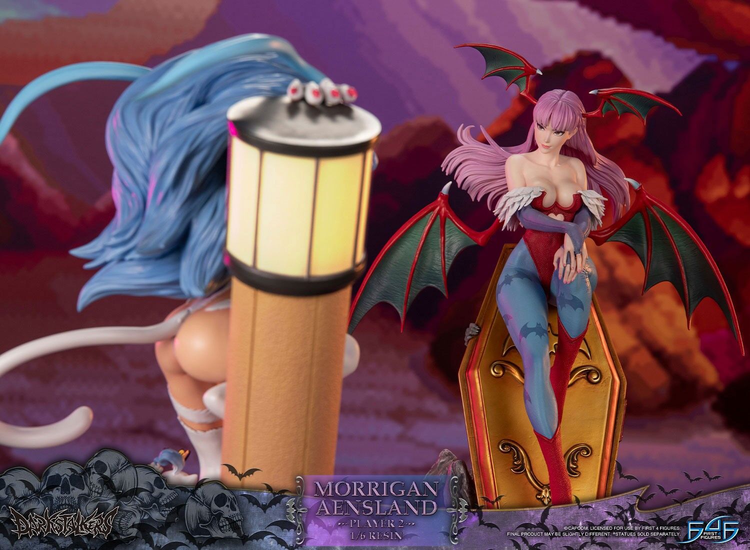 Vampire: The Night Warriors - Morrigan Aensland - 1/6 - Player 2 (First 4 Figures) photo 5