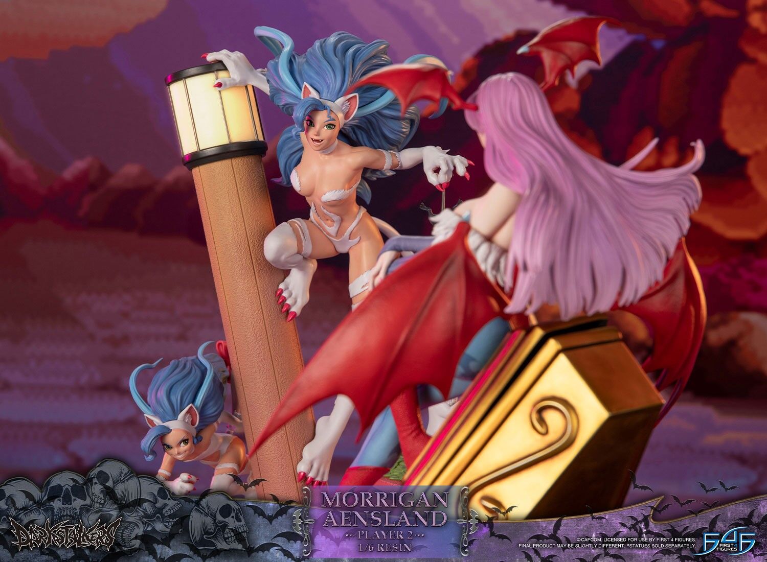 Vampire: The Night Warriors - Morrigan Aensland - 1/6 - Player 2 (First 4 Figures) photo 6