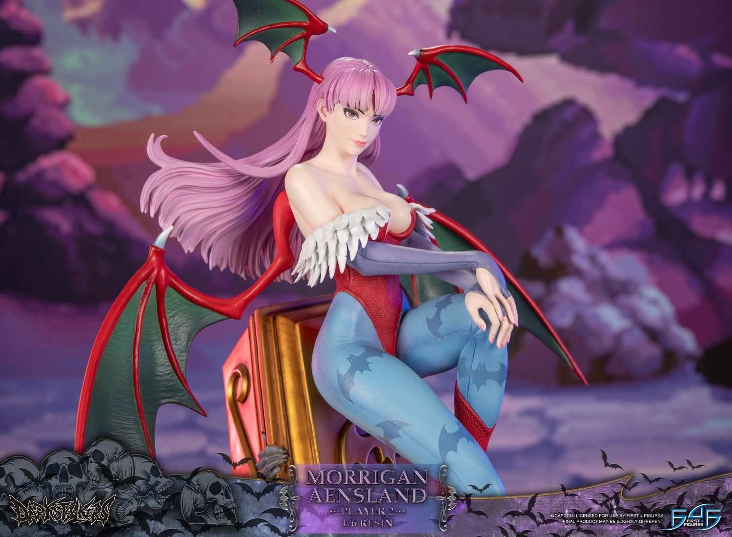 Vampire: The Night Warriors - Morrigan Aensland - 1/6 - Player 2 (First 4 Figures) photo 14